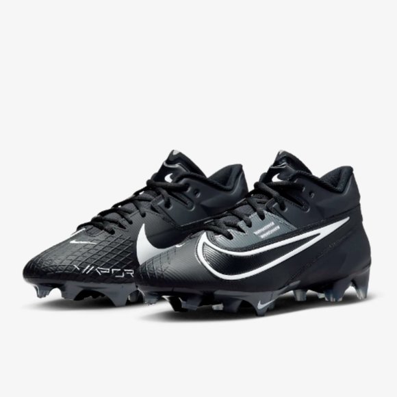 NIKE VAPOR EDGE 360 ELITE 2 FOOTBALL CLEATS BLACK MEN\'S SIZES NWOB main image 6